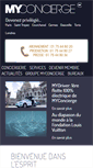 Mobile Screenshot of myconcierge.fr